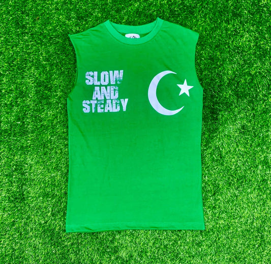 SS Sleeveless Tee - Green